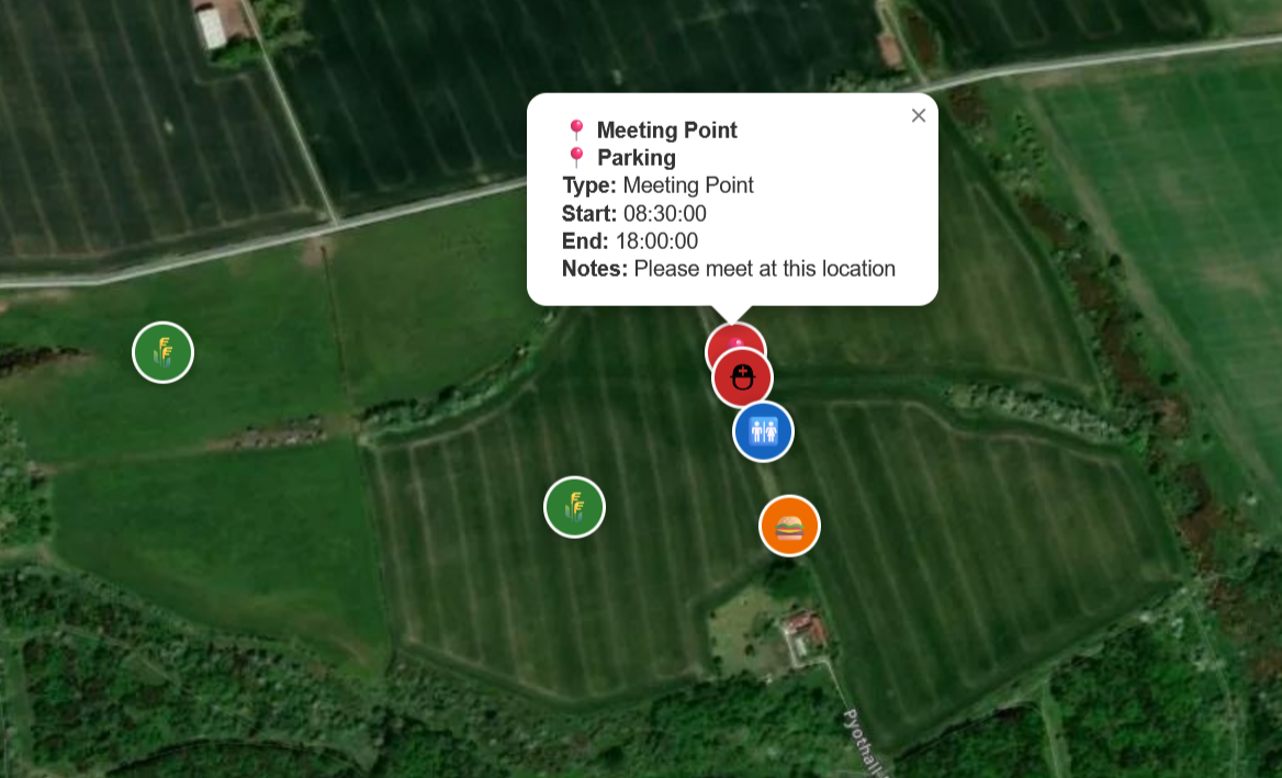 Dig Maps Event Example